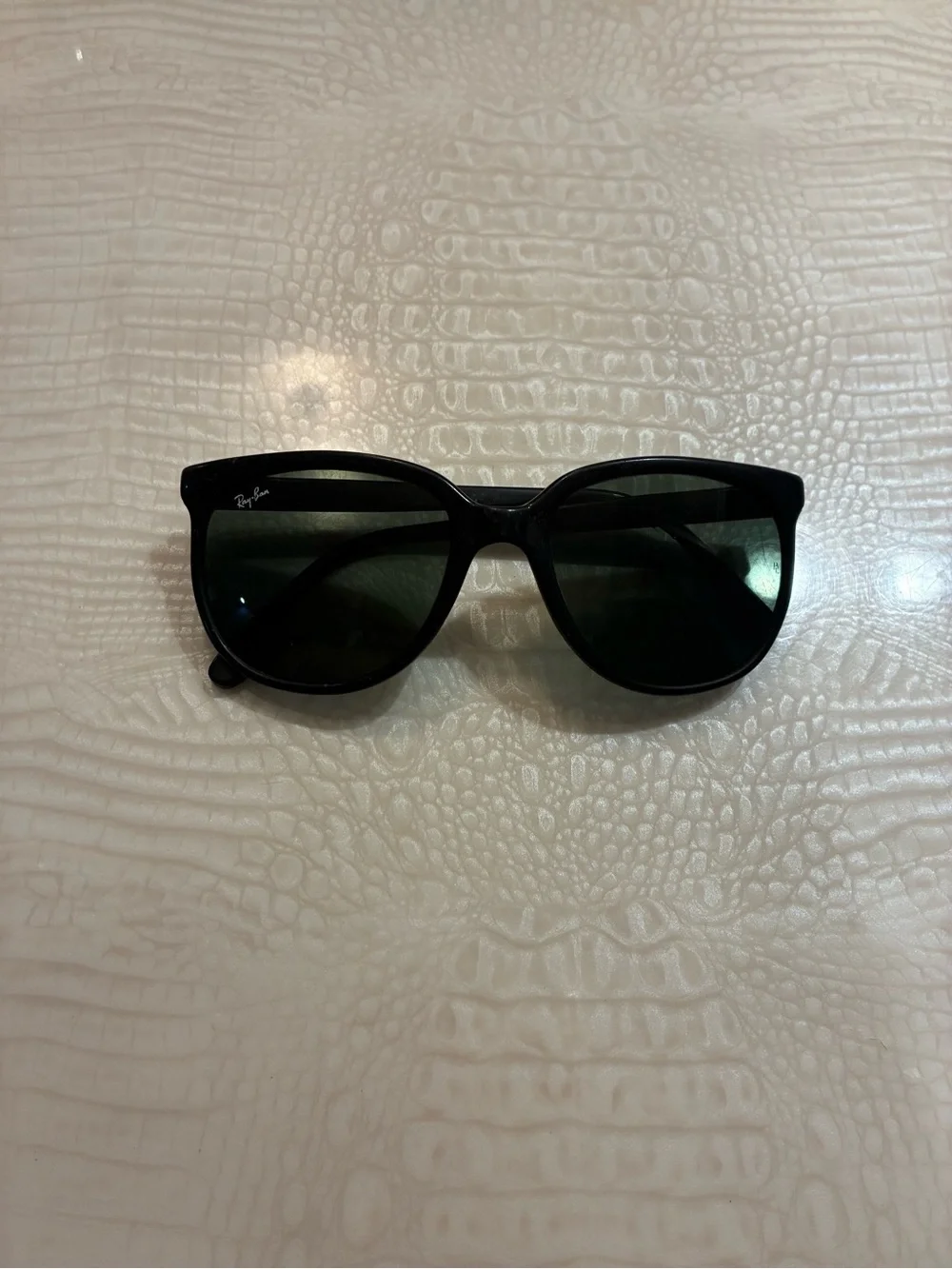 Ray-Ban Women's Black Frame Sunglasses made in France